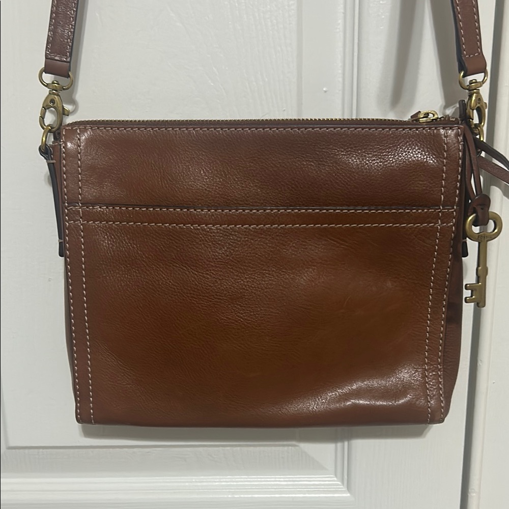 Fossil Brown Crossbody Bag